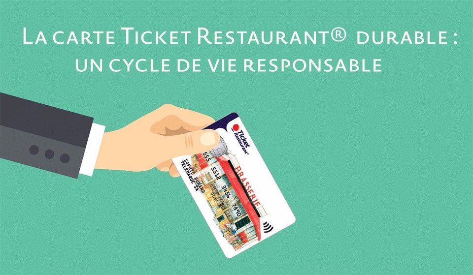 TICKET RESTAURANT® : La carte plus durable que le titre papier