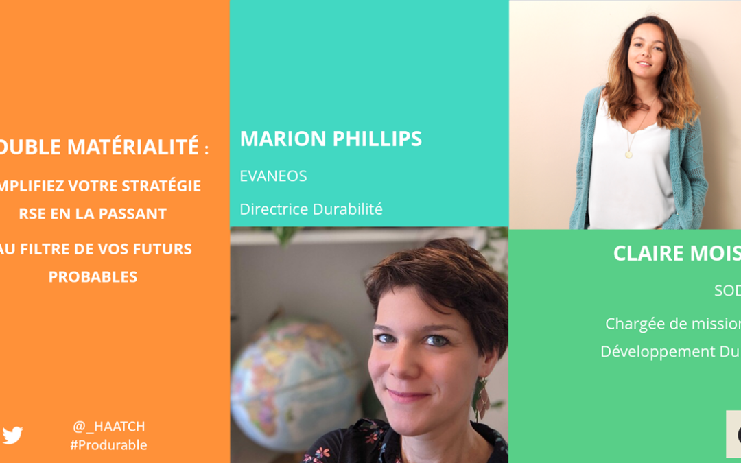 Double matérialité : amplifier votre stratégie RSE en la passant au filtre de vos futurs probables
